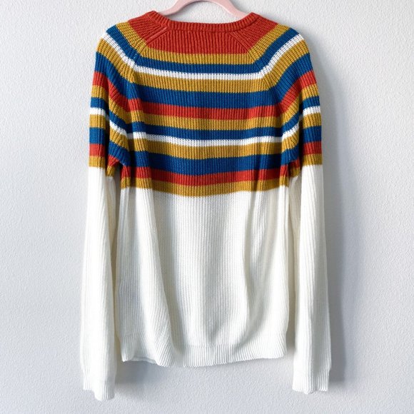 *SOLD* ASOS Striped Colorful Sweater Men's - Picture 3 of 8